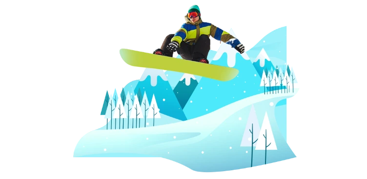 Snowboarding or Skiing