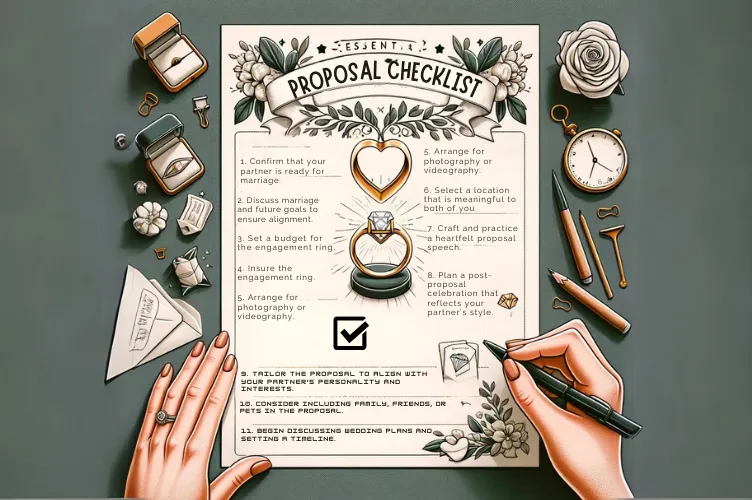 Marriage Proposal Checklist