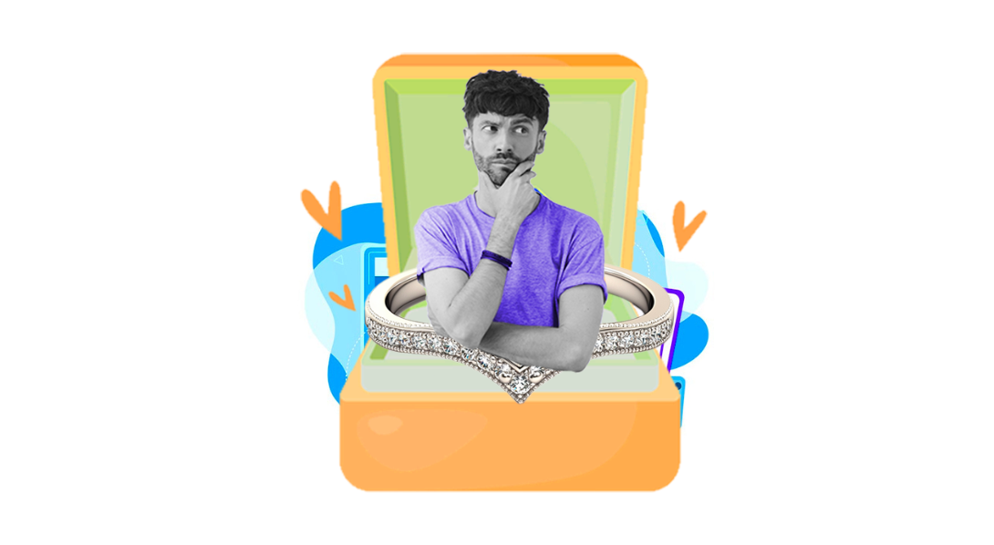 Custom Weddings Bands to Fit Engagement Ring Designs